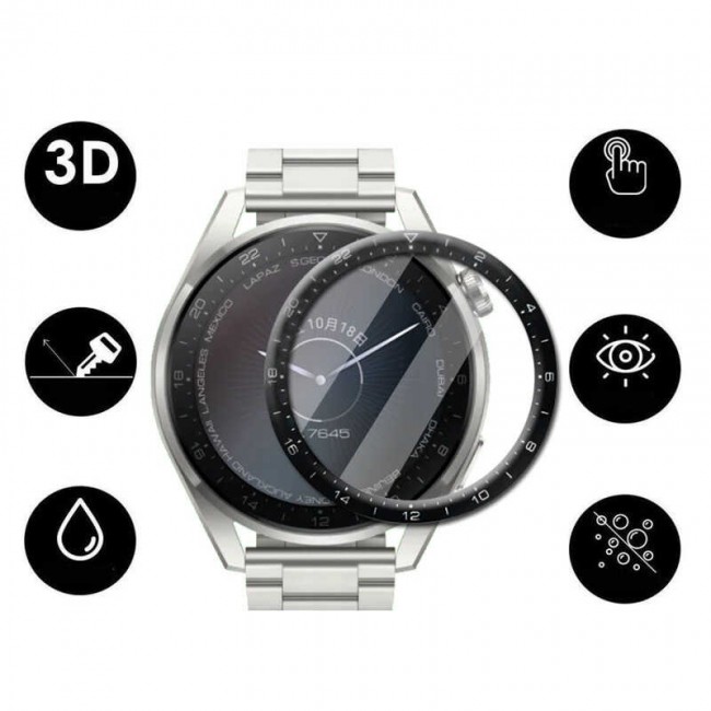 Huawei Watch 3 Pro Zore PMMA Pet Saat Ekran Koruyucu Huawei Watch 3 Pro Zore PMMA Pet Saat Ekran Koruyucu