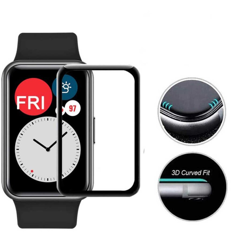 Bal-z Huawei Watch Fit 2  PMMA Pet Saat Ekran Koruyucu