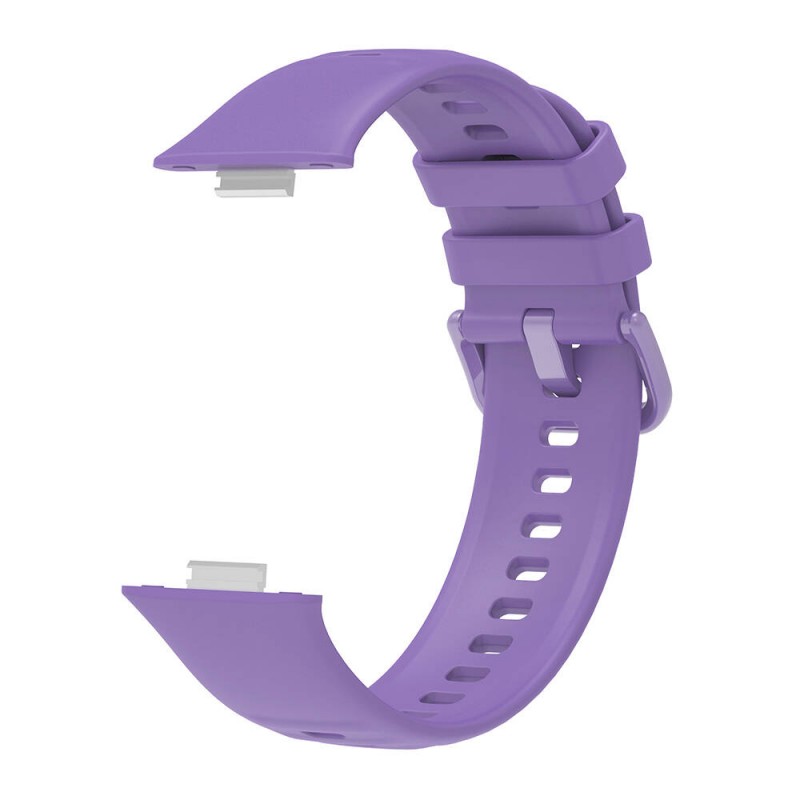 Bal-z Huawei Watch Fit 3 Band Serisi Klasik Kordon Silikon Strap Kayış