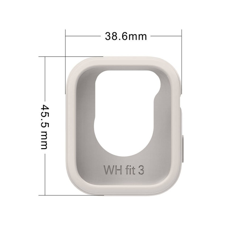 Bal-z Huawei Watch Fit 3 Yumuşak TPU Silikon Kasa Koruyucu  Watch Gard 34