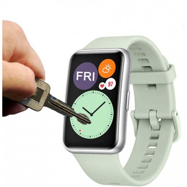Huawei Watch Fit Zore PMMA Pet Saat Ekran Koruyucu Huawei Watch Fit Zore PMMA Pet Saat Ekran Koruyucu