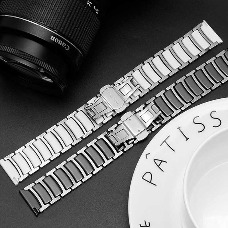 Bal-z Huawei Watch GT 3 42mm Seramik Metal Kordon