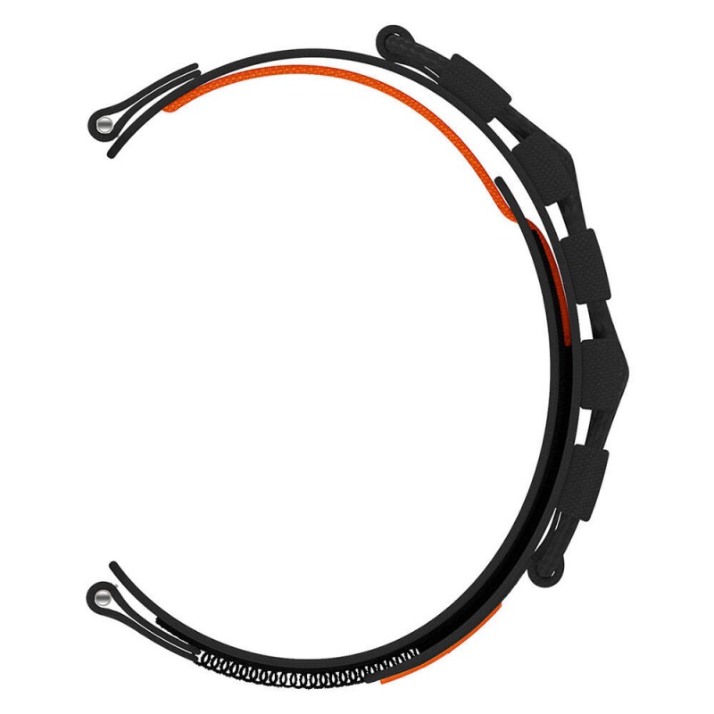 Bal-z Huawei Watch GT 3 42mm  KRD-112 20mm Orbital Örgülü Halat Tasarımlı Naylon Kumaş Hasır Kordon