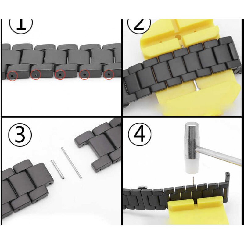 Bal-z Huawei Watch GT 3 46mm Mat Seramik Metal Kordon