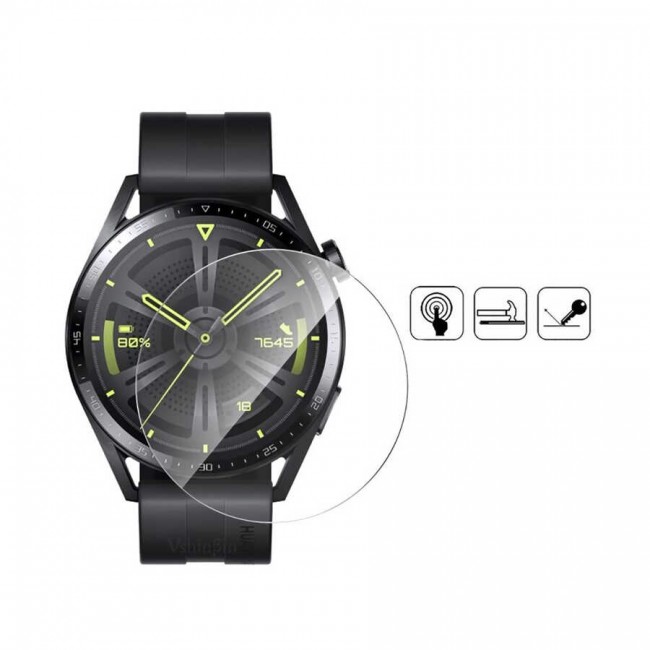 Huawei Watch GT 3 Pro 43mm Zore Narr Tpu Body Ekran Koruyucu Huawei Watch GT 3 Pro 43mm Zore Narr Tpu Body Ekran Koruyucu