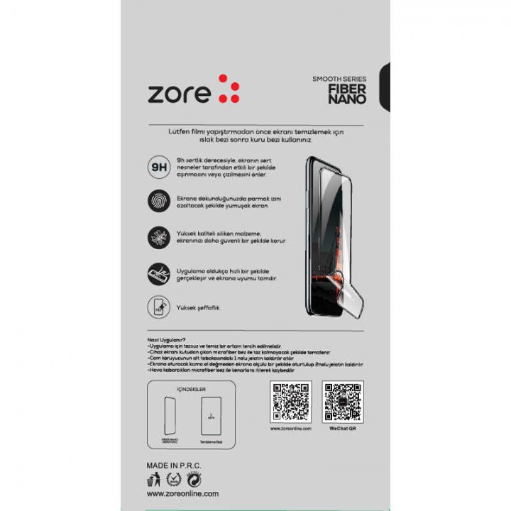 Huawei Y5 2019 Zore Fiber Nano Ekran Koruyucu