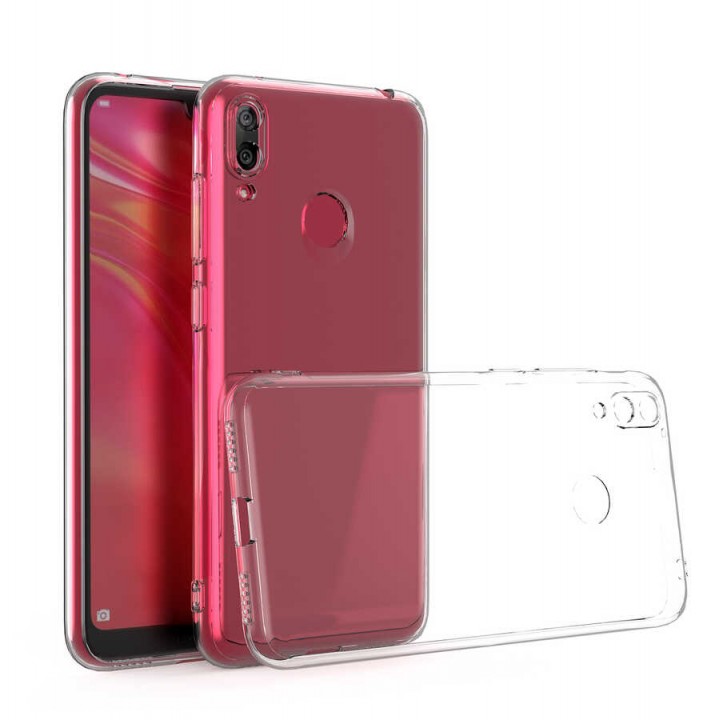 Huawei Y7 Prime 2019 Kılıf Zore Kamera Korumalı Süper Silikon Kapak