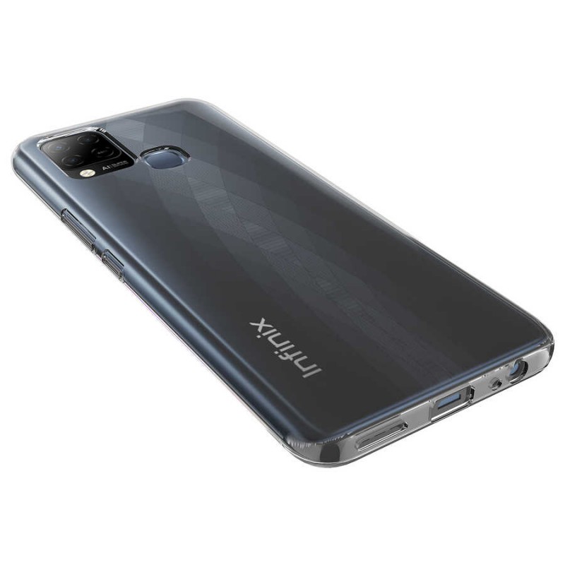 Bal-z İnfinix Hot 10T Kılıf  Süper Silikon Kapak
