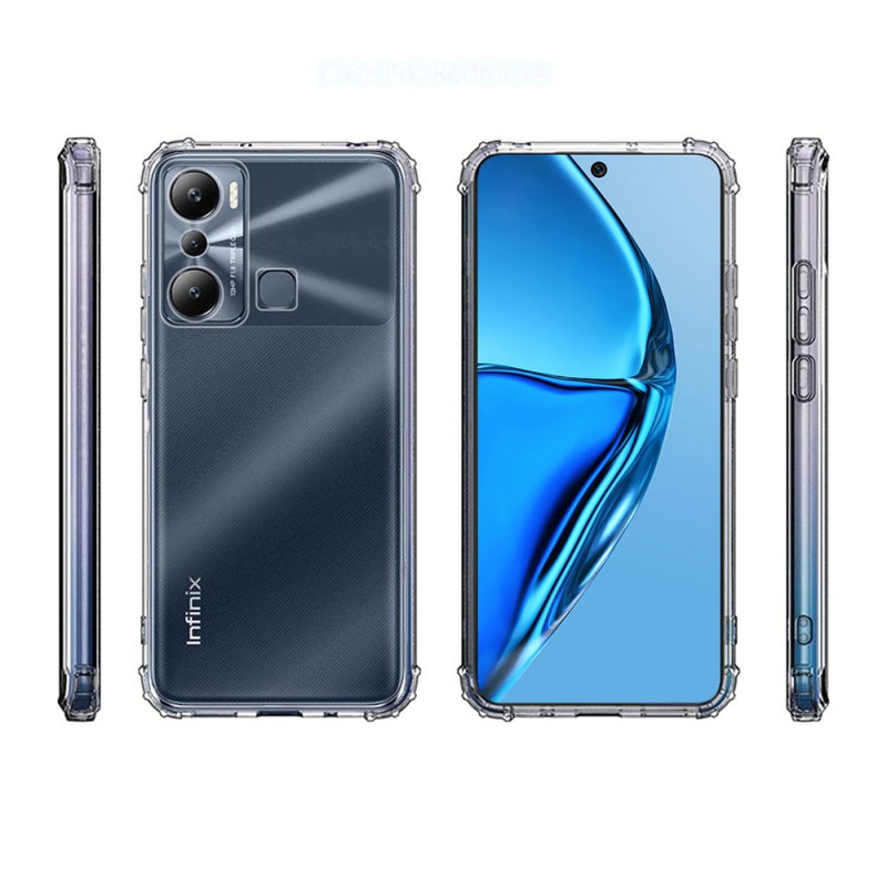 Bal-z İnfinix Hot 20i Kılıf  2mm Anti Shock Silikon