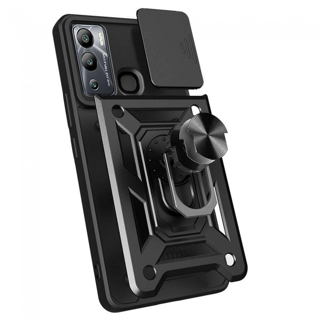 İnfinix Hot 20i Kılıf Magnetik Standlı Kamera Korumalı Zore Sürgülü Vega Kapak İnfinix Hot 20i Kılıf Magnetik Standlı Kamera Korumalı Zore Sürgülü Vega Kapak