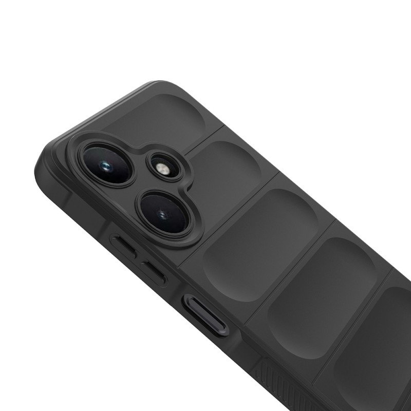 Bal-z İnfinix Hot 30i Kılıf Esnek TPU Oyuklu Arka Yüzey Tasarımlı Zore Etnik Silikon Kapak