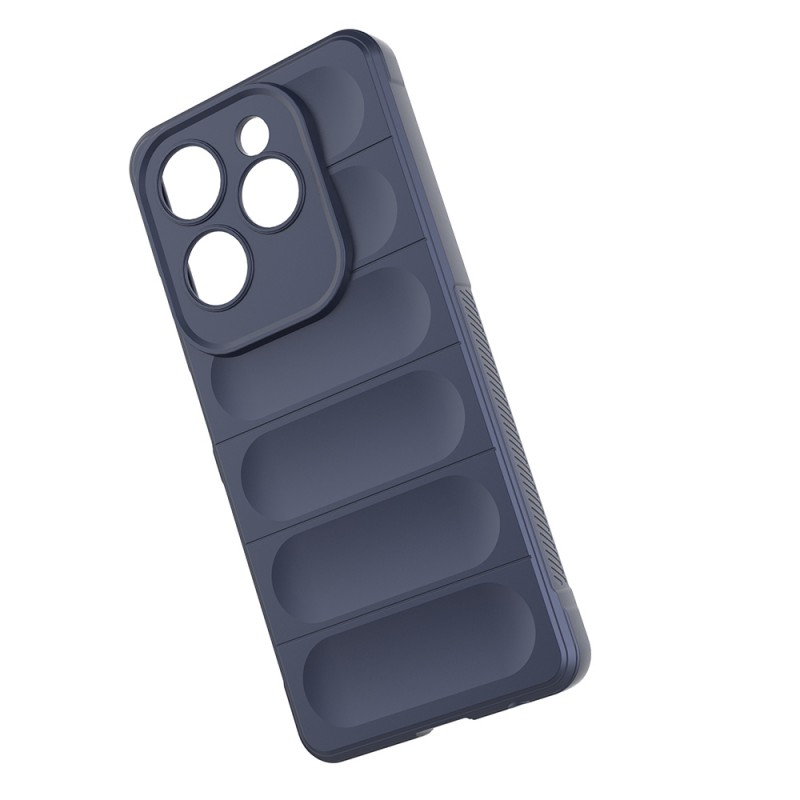 Bal-z İnfinix Hot 40 Pro Kılıf Esnek TPU Oyuklu Arka Yüzey Tasarımlı Zore Etnik Silikon Kapak