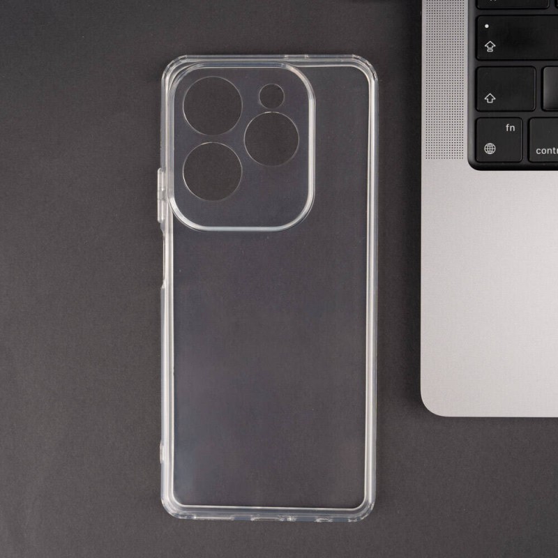 Bal-z İnfinix Hot 40 Pro Kılıf  2mm Anti Shock Silikon