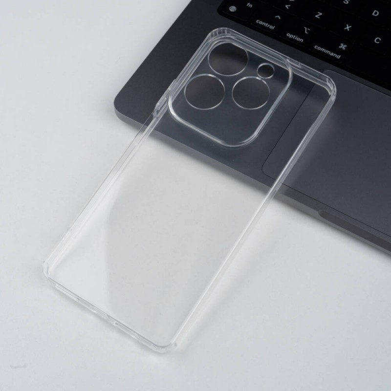 Bal-z İnfinix Hot 40 Pro Kılıf  2mm Anti Shock Silikon