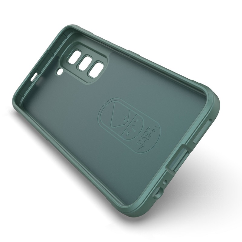 Bal-z İnfinix Hot 50 4G Kılıf Esnek TPU Oyuklu Arka Yüzey Tasarımlı Zore Etnik Silikon Kapak