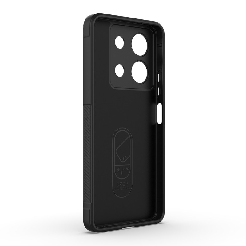 Bal-z İnfinix Note 30 4G Kılıf Esnek TPU Oyuklu Arka Yüzey Tasarımlı Zore Etnik Silikon Kapak