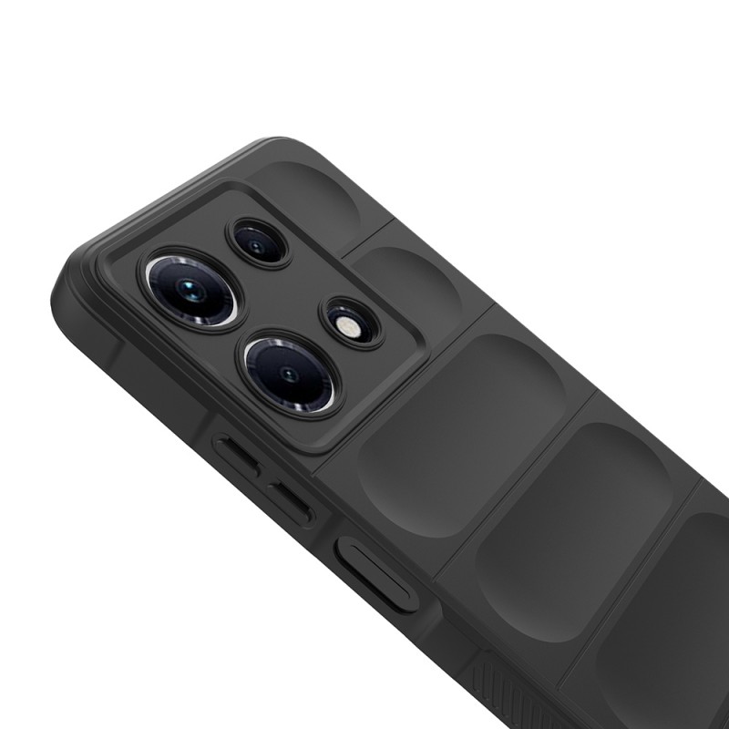 Bal-z İnfinix Note 30 4G Kılıf Esnek TPU Oyuklu Arka Yüzey Tasarımlı Zore Etnik Silikon Kapak