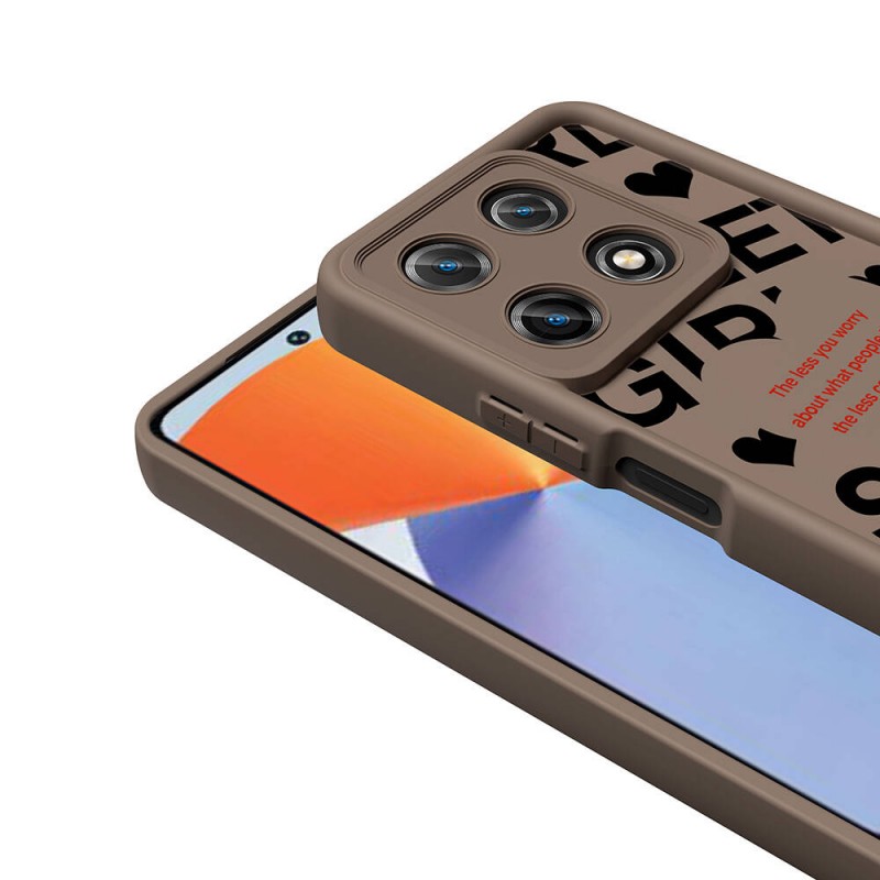 Bal-z İnfinix Note 30 Pro Kılıf Kamera Korumalı Baskılı Arka Yüzey  Klas Kapak