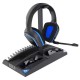 iPega PG-P4009 Playstation 4 Şarj İstasyonu ve Kulaklık Standı iPega PG-P4009 Playstation 4 Şarj İstasyonu ve Kulaklık Standı