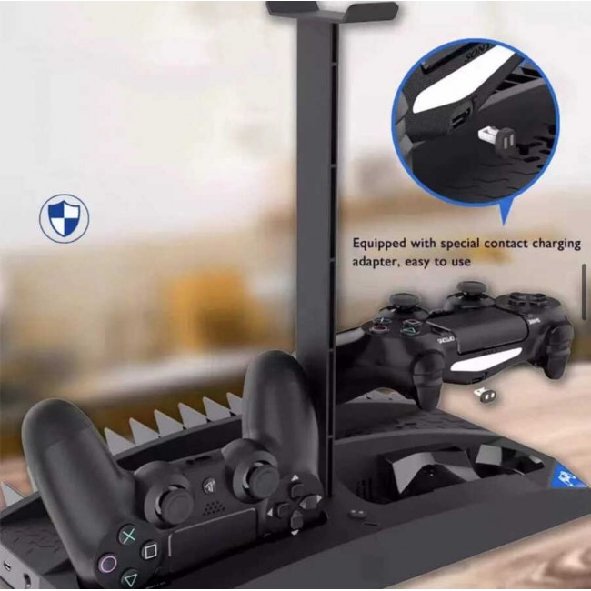 iPega PG-P4009 Playstation 4 Şarj İstasyonu ve Kulaklık Standı iPega PG-P4009 Playstation 4 Şarj İstasyonu ve Kulaklık Standı