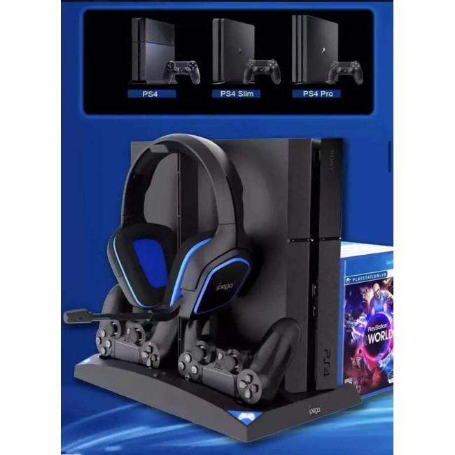 iPega PG-P4009 Playstation 4 Şarj İstasyonu ve Kulaklık Standı iPega PG-P4009 Playstation 4 Şarj İstasyonu ve Kulaklık Standı