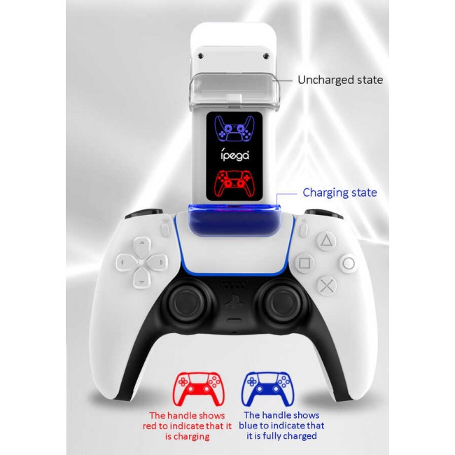 iPega PG-P5003 Playstation 5 Dualsense Şarj İstasyonu iPega PG-P5003 Playstation 5 Dualsense Şarj İstasyonu