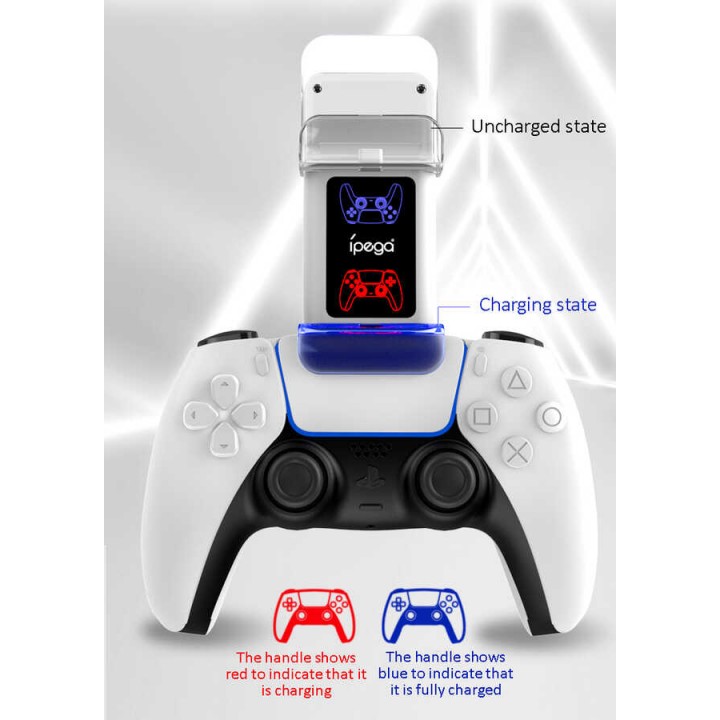 iPega PG-P5003 Playstation 5 Dualsense Şarj İstasyonu