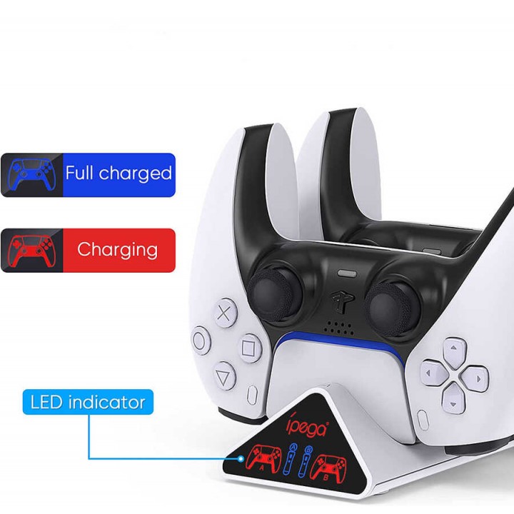 iPega PG-P5011 Playstation 5 Dualsense Şarj İstasyonu