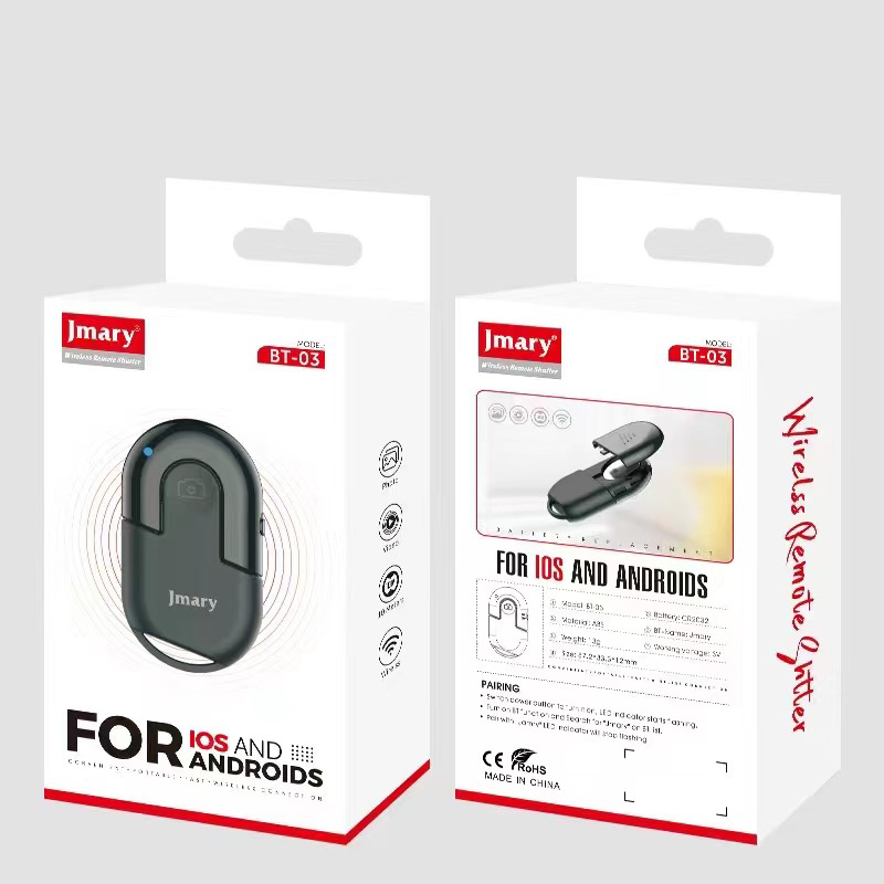 Bal-z Jmary BT-03 Android ve iOS Uyumlu Bluetoothlu Fotoğraf Çekim Kumandası