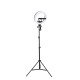 Jmary FM-14R Kumandalı 34cm Işıklı Telefon Tutucu Ring Light