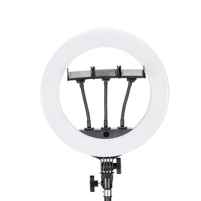 Bal-z Jmary FM-14R Kumandalı 34cm Işıklı Telefon Tutucu Ring Light