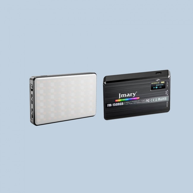 Jmary FM-150RGB RGB Led Telefon-Kamera Üstü Aydınlatma Işığı Jmary FM-150RGB RGB Led Telefon-Kamera Üstü Aydınlatma Işığı