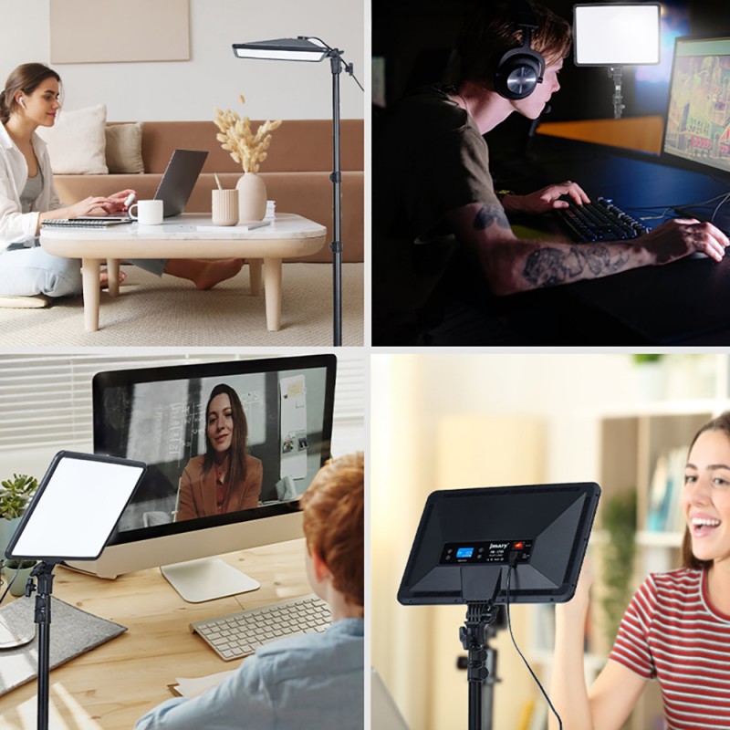 Bal-z Jmary FM-17RS Uzaktan Kumandalı Dijital Göstergeli 17 inç LED Panel Video Işığı