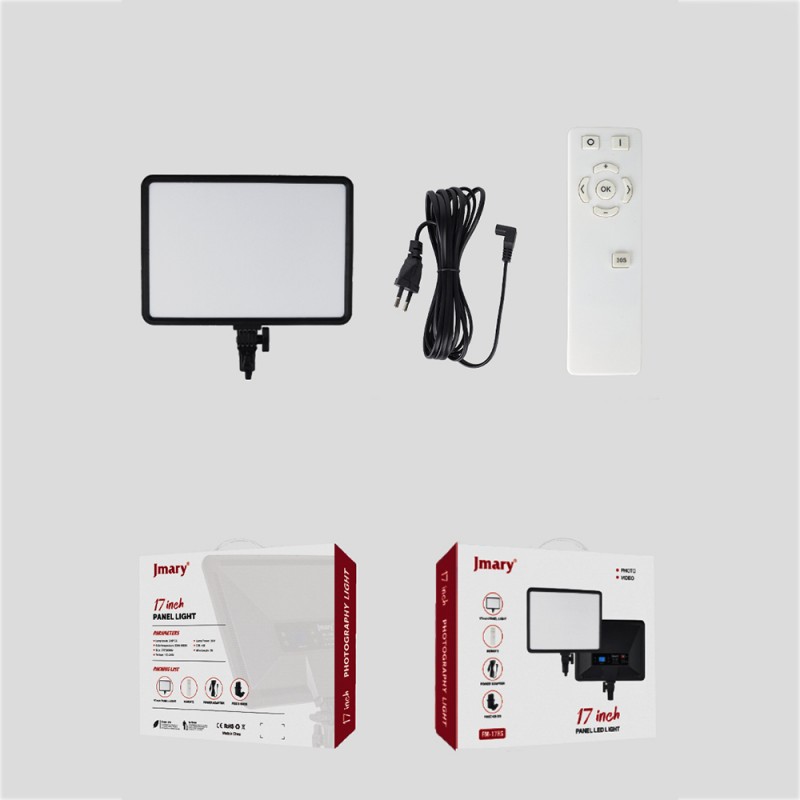 Bal-z Jmary FM-17RS Uzaktan Kumandalı Dijital Göstergeli 17 inç LED Panel Video Işığı