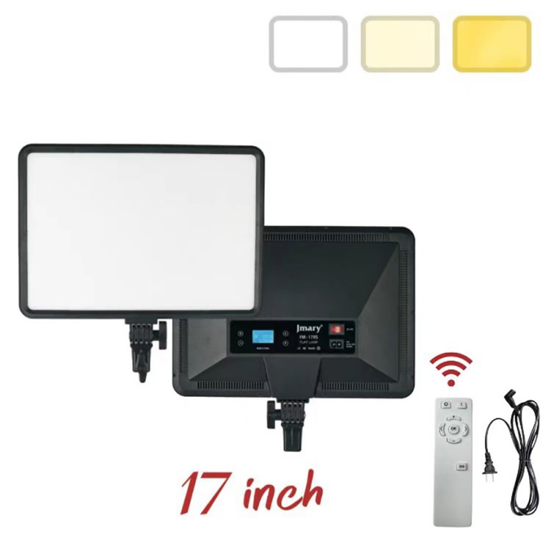 Bal-z Jmary FM-17RS Uzaktan Kumandalı Dijital Göstergeli 17 inç LED Panel Video Işığı