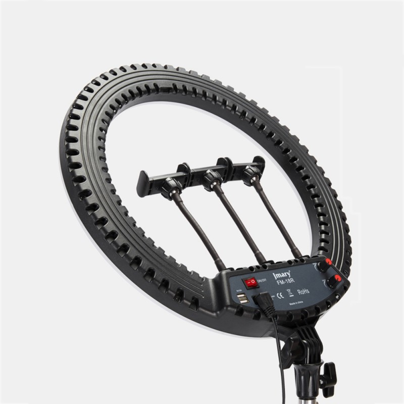 Bal-z Jmary FM-18R Uzaktan Kumandalı 43cm Işıklı Telefon Tutucu Ring Light