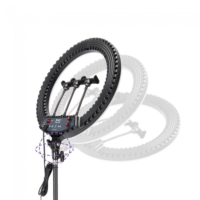 Jmary FM-18R Uzaktan Kumandalı 43cm Işıklı Telefon Tutucu Ring Light