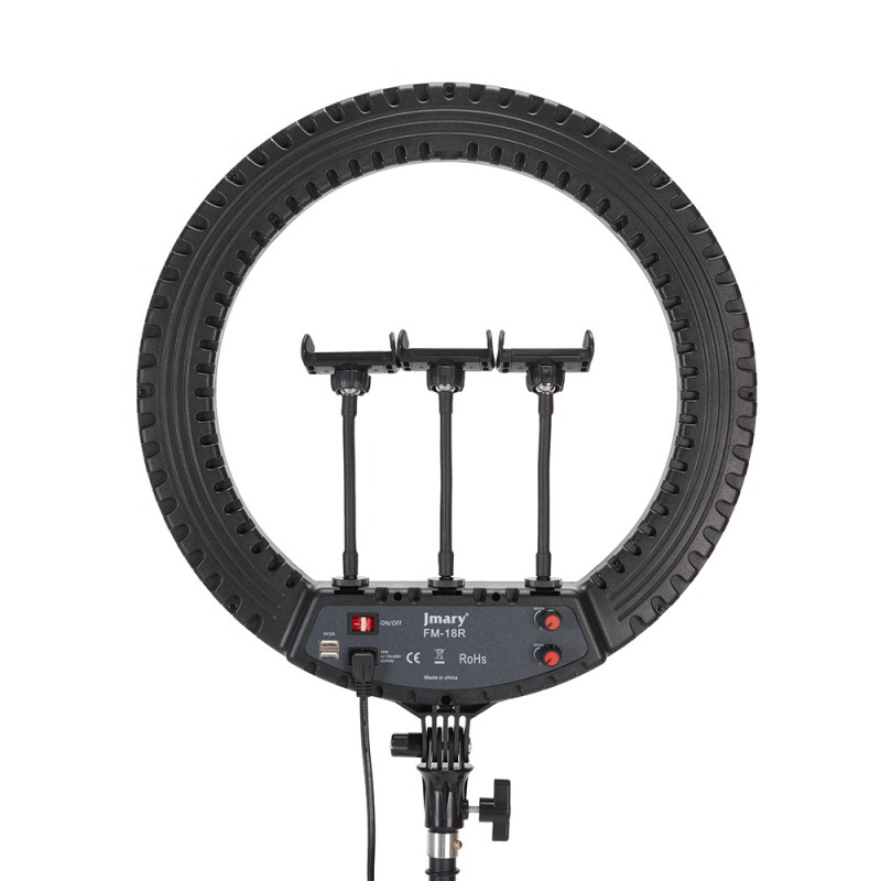 Bal-z Jmary FM-18R Uzaktan Kumandalı 43cm Işıklı Telefon Tutucu Ring Light