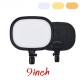 Jmary FM-58R Değiştirilebilir Ayaklı 9 inç LED Panel Aydınlatma Işığı Jmary FM-58R Değiştirilebilir Ayaklı 9 inç LED Panel Aydınlatma Işığı