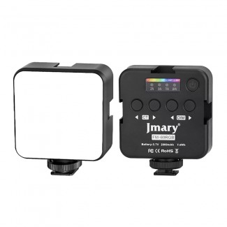 Jmary FM-69RGB RGB Led Telefon-Kamera Üstü Pilli Aydınlatma Işığı Jmary FM-69RGB RGB Led Telefon-Kamera Üstü Pilli Aydınlatma Işığı