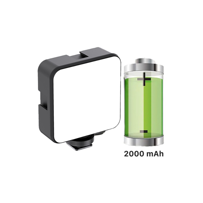 Bal-z Jmary FM-69RGB RGB Led Telefon-Kamera Üstü Pilli Aydınlatma Işığı