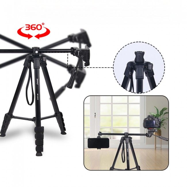 Jmary KP-2209 360 Derece Dönebilen Başlıklı Tripod Jmary KP-2209 360 Derece Dönebilen Başlıklı Tripod