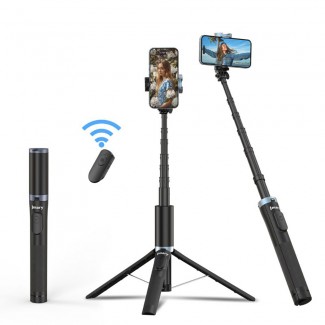 Jmary KT-259 360 Derece Dönebilen Kablosuz Kumandalı Tripod ve Selfie Çubuğu Jmary KT-259 360 Derece Dönebilen Kablosuz Kumandalı Tripod ve Selfie Çubuğu