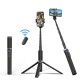 Jmary KT-259 360 Derece Dönebilen Kablosuz Kumandalı Tripod ve Selfie Çubuğu Jmary KT-259 360 Derece Dönebilen Kablosuz Kumandalı Tripod ve Selfie Çubuğu