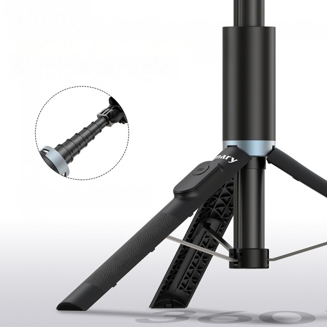Jmary KT-259 360 Derece Dönebilen Kablosuz Kumandalı Tripod ve Selfie Çubuğu Jmary KT-259 360 Derece Dönebilen Kablosuz Kumandalı Tripod ve Selfie Çubuğu