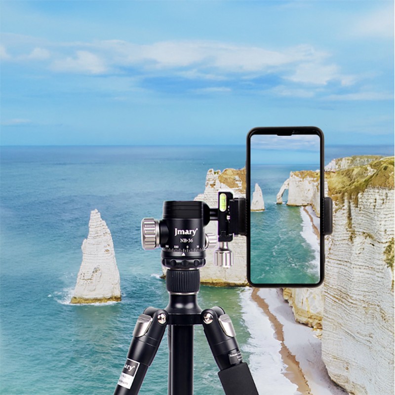 Bal-z Jmary KT255+NB36 360 Derece Dönebilen Değiştirilebilir Başlıklı Tripod