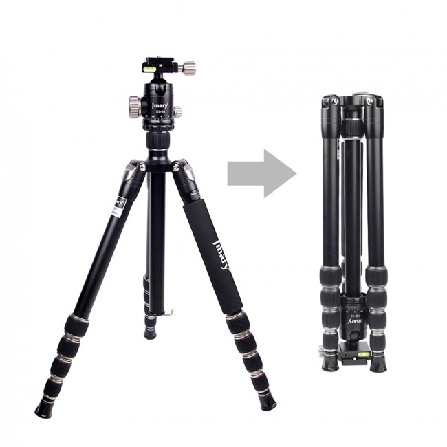 Jmary KT255+NB36 360 Derece Dönebilen Değiştirilebilir Başlıklı Tripod Jmary KT255+NB36 360 Derece Dönebilen Değiştirilebilir Başlıklı Tripod