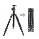 Jmary KT255+NB36 360 Derece Dönebilen Değiştirilebilir Başlıklı Tripod Jmary KT255+NB36 360 Derece Dönebilen Değiştirilebilir Başlıklı Tripod