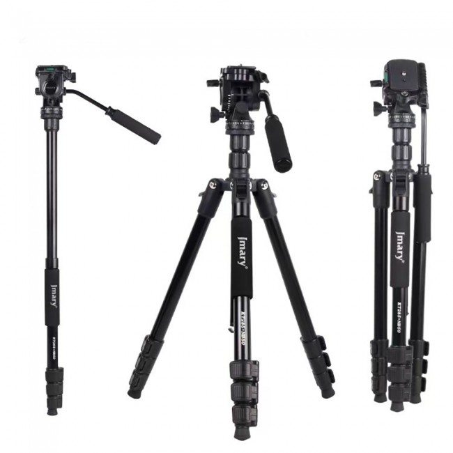 Jmary KT285+NB50 Ayarlanabilir Başlıklı Tripod Jmary KT285+NB50 Ayarlanabilir Başlıklı Tripod