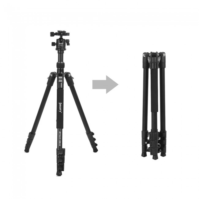 Jmary KT3255NB30 3 Kademeli 164.5cm Fonksiyonel Ayrılabilir Monopod Tasarım Başlıklı Tripod Jmary KT3255NB30 3 Kademeli 164.5cm Fonksiyonel Ayrılabilir Monopod Tasarım Başlıklı Tripod
